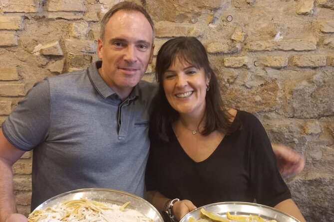 Sorrento: Pasta and Tiramisu Cooking Class with Lunch and Wine - Lunch, wine, and the reward at the table