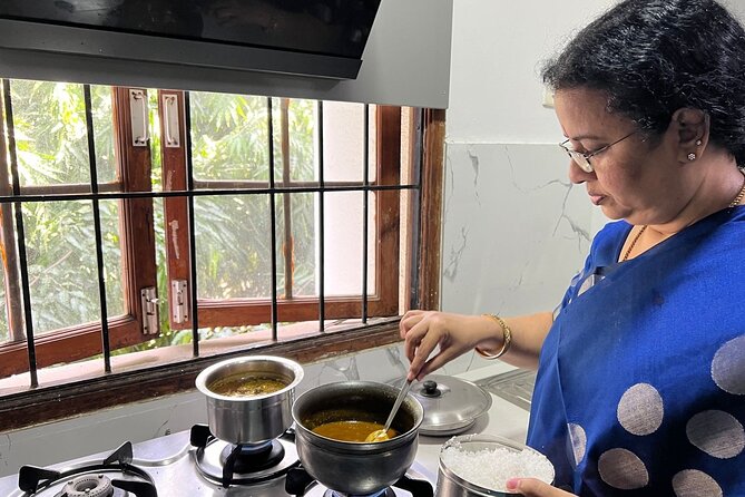 South Indian Vegetarian Cooking Class in Chennai with Meena - What the private format adds