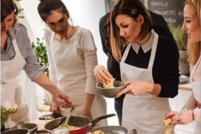 Spanish Cooking Class Palma meals+drinks 7 dishes Full meals - Starting at Plaça de l’Olivar in central Palma