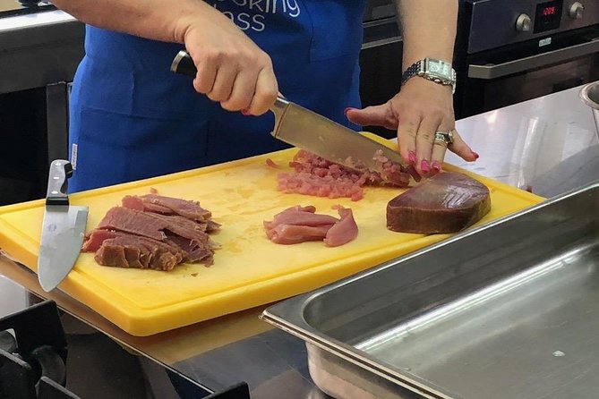 Split Cooking Class - Cooking seafood, bread, risotto, and more