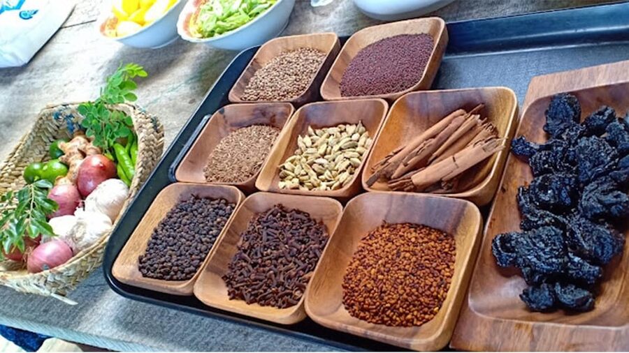 Sri Lankan Cooking Class in Bentota - Clay pots and coconut spoons