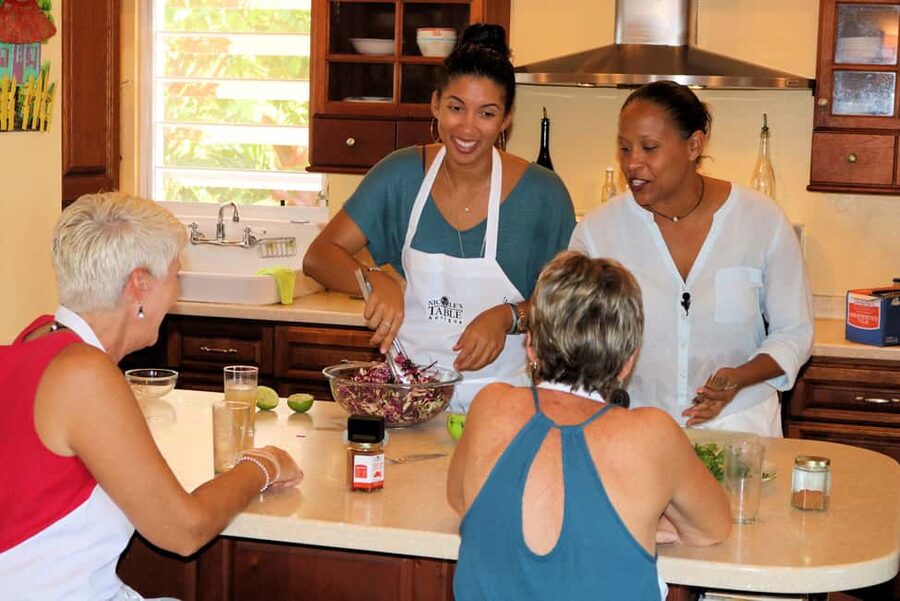 St. John's: Rum Cooking Class with 6 Rum Tastings - Cooking Caribbean food in Nicole’s home