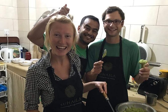 Suhaila (connecting through cooking) - The recipe PDF gives the evening a useful afterlife