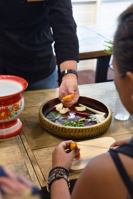 Sukhumvit: Hands-on Thai Cooking Class & Market Tour in BKK - Meeting at Asoke and finding the school