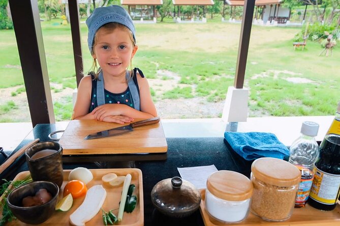 Sunset Thai Cooking with Grandma - Farm & Evening Feast - Learning in the open-air kitchen