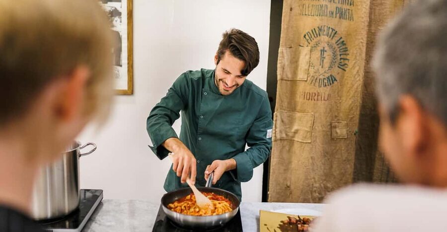 Super Fun Pasta and Gelato Cooking Class by the Vatican - Appetizers, wine, beer, and the meal you prepare
