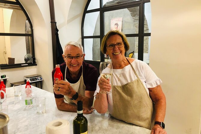 Super Fun Pasta & Gelato Class by Vatican with Wine + Oil Tasting - Starting With Bruschetta and Italian Ingredients