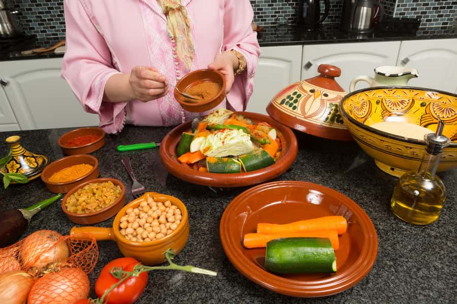 Taghazout: Authentic Moroccan Botanical Garden Cooking Class - Eating the Meal You Prepared