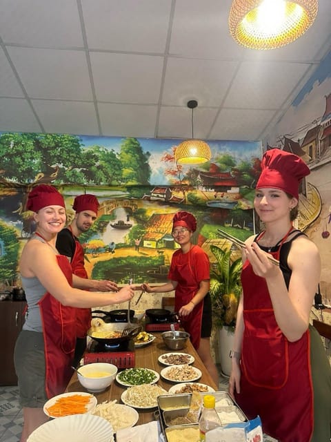 Tam Coc Cooking Class with Unique Experience - Sitting down to eat your own meal