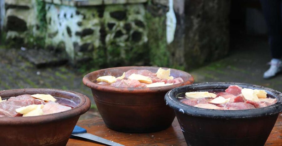 Terceira Island: Azores Cooking Class Experience - Preparing bread in the wooden oven