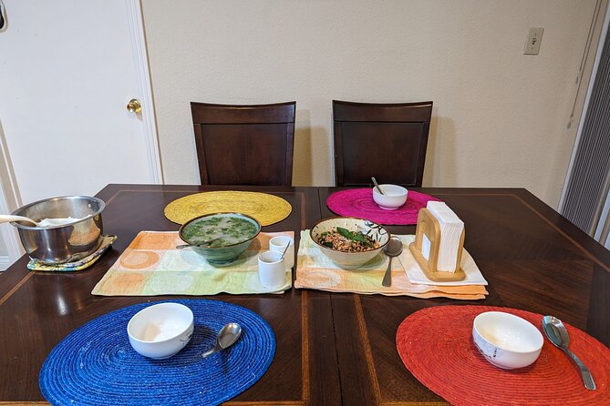 Thai Cooking Class in Fullerton, California - Sharing the meal you helped prepare