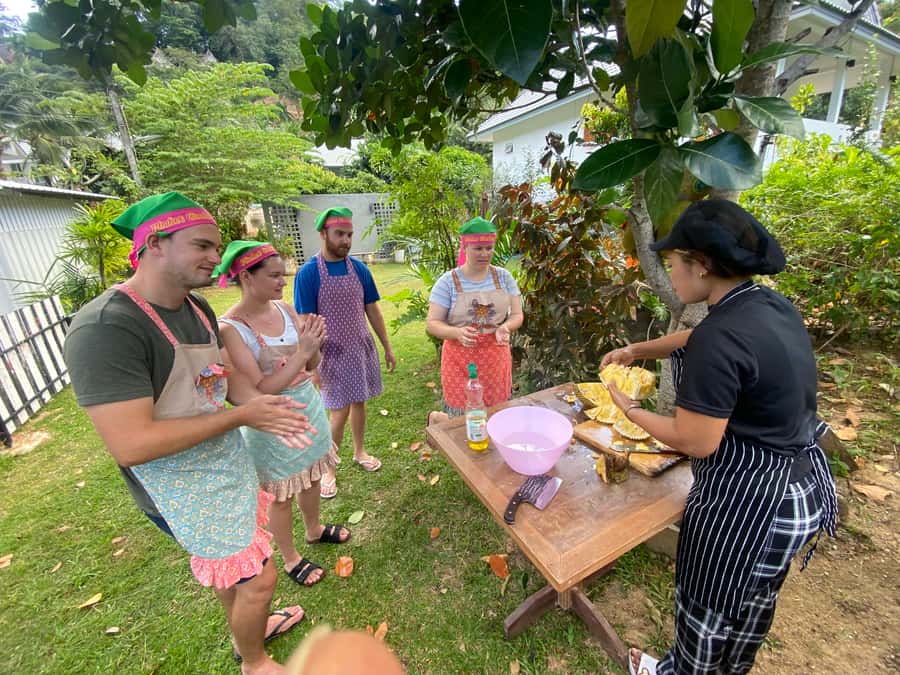 Thai Cooking Class with Market & Garden Tour - A garden tour that connects ingredients to the plate