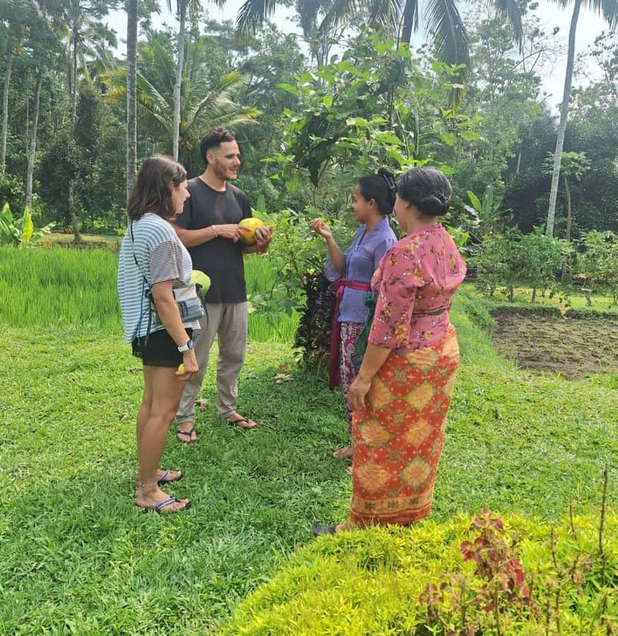 The Authentic Balinese Cooking Experience - Coconut first, then the cooking lesson