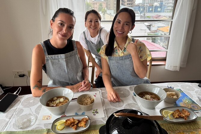 Tokyo Haneda: Bento & Ramen Gyoza Cooking Class in a Local home - Key points to know before booking