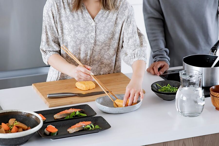 Tokyo: Japanese Home-style Cooking Class with Meal - Rice balls and miso soup complete the home meal