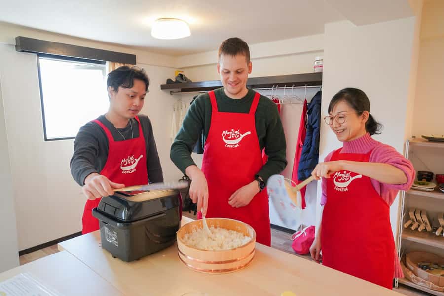 Tokyo: Sushi Cooking Class with Sake Tasting - A Family-Friendly Option With a Few Limits