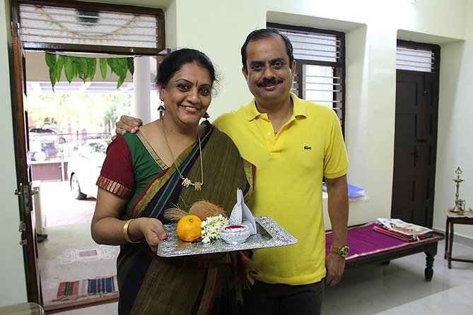 Traditional Cooking Class in Chennai in a Local Home with Sundari - Four or five dishes, made by your own hands