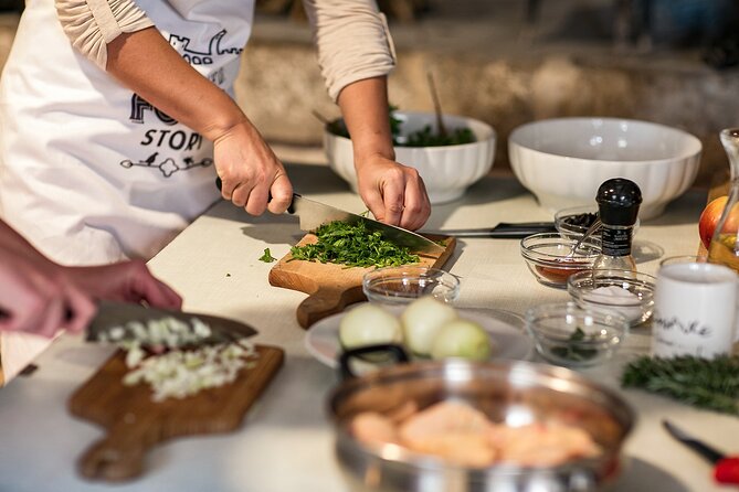 Traditional Cooking Class in Dubrovnik Countryside - The four-course meal and homemade drinks