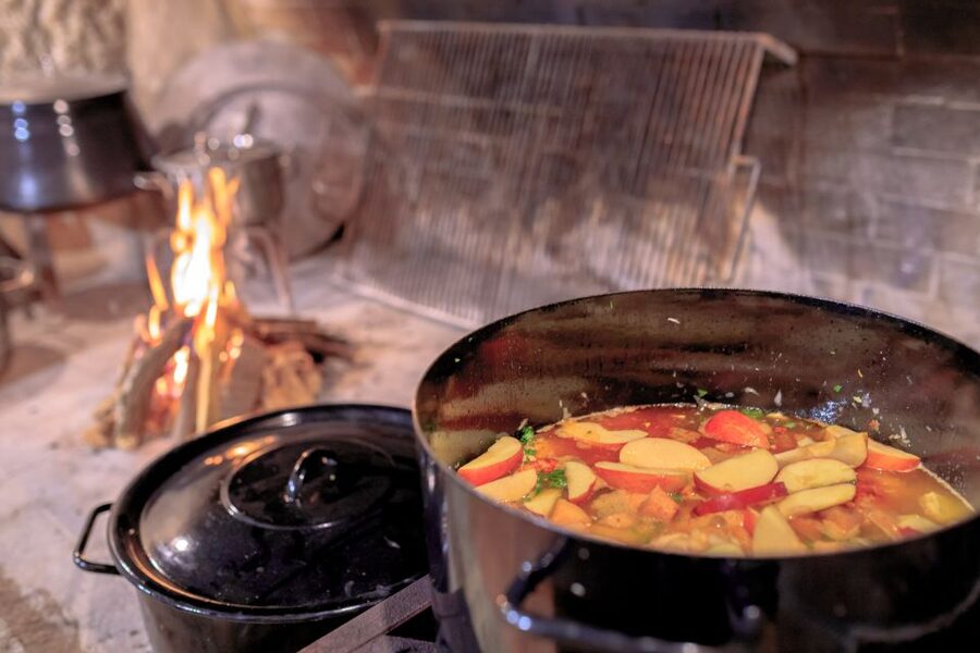 Traditional Dalmatian Cooking Class from Dubrovnik - Eating what you helped prepare