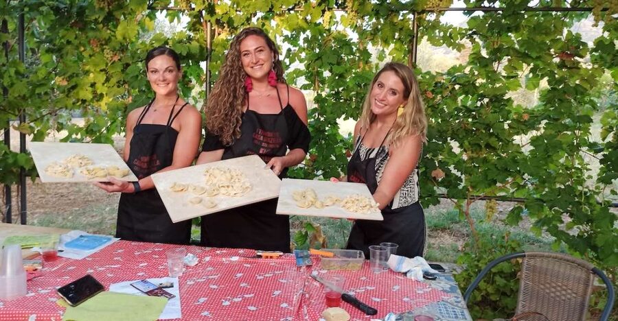 Traditional menus cooking class around Cefalù - Preparing parmigiana with local ingredients