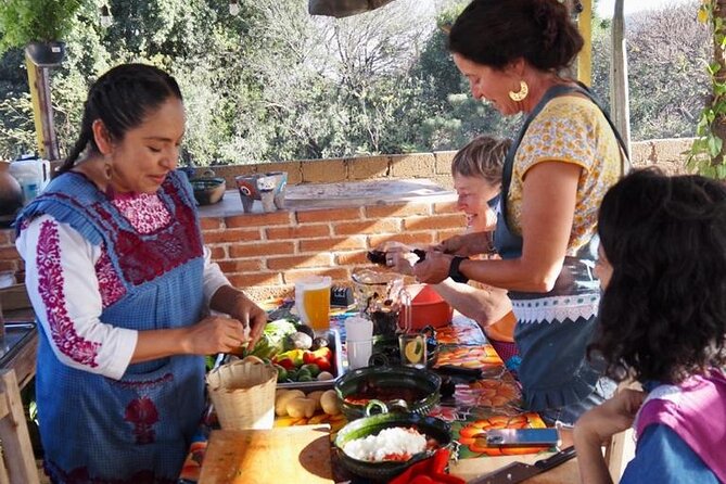 Traditional Oaxaqueña Cooking with Grandma's Recipes - Making chile rellenos as the main event