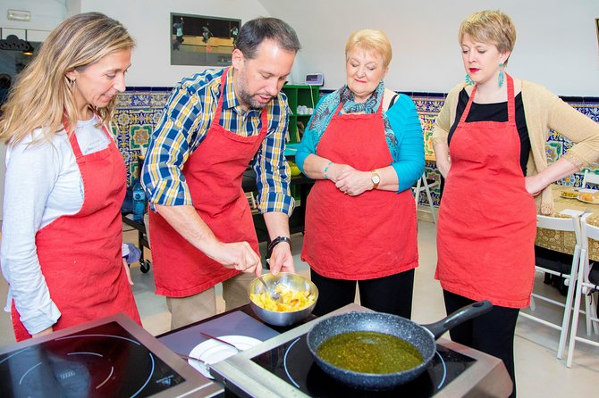 Traditional Paella & Tortilla & Sangria - A Valencia kitchen lesson in central Madrid