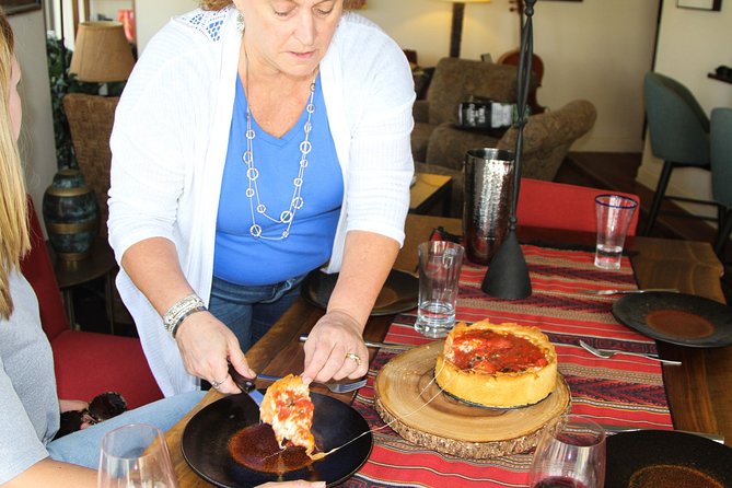 Traveling Spoon Chicago-Style Deep Dish Pizza Private Online Cooking Class - Building the deep dish, layer by layer