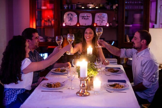 Tuscan Cooking Class and Dinner in Florence - Sitting down to eat what you made