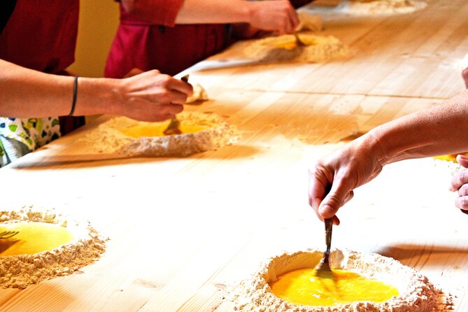 Tuscan Cooking Class -Traditional Pasta Menu - Three Wines and a Useful Pairing Lesson