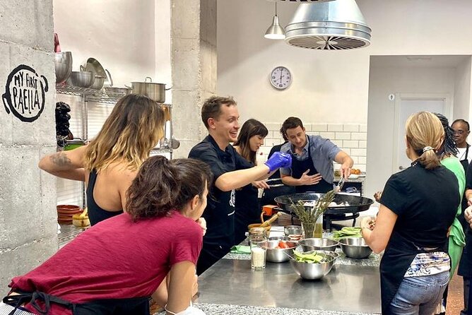 Valencian paella cooking class, tapas and visit to Ruzafa market. - Starting at San Valero Parish in Ruzafa