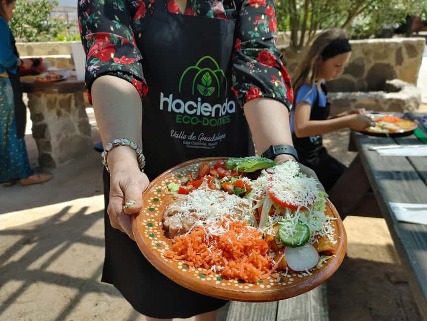 Valle de Guadalupe: Mexican Cooking at Hacienda Eco-Domes - Starting in the organic garden
