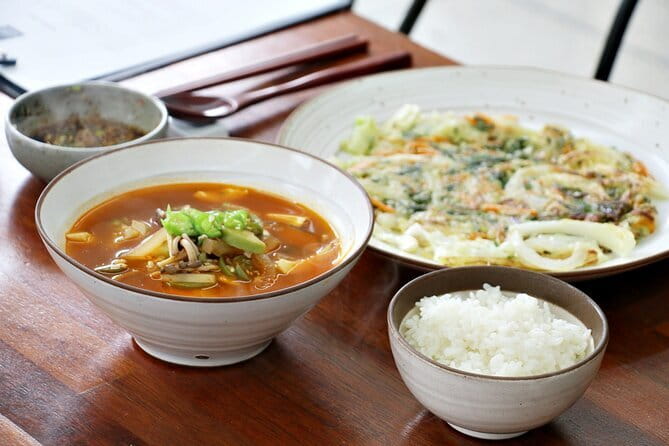 Vegan Friendly Korean Food Cooking Class - Starting at noon in Munhyeon-dong