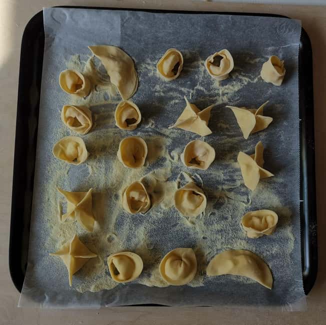 Venice: Cooking Class with Tiramisu and Pasta Making - Your work becomes a family-style meal