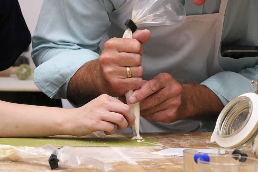 Verona: Authentic Pasta Making Class with a Local Family - Making dough, then shaping it several ways
