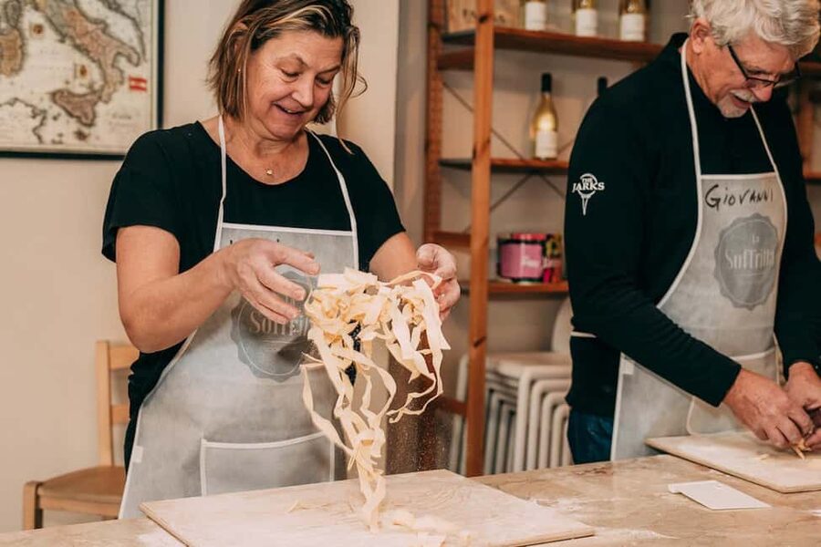 Verona: Hands-on Fresh Pasta and Tiramisù Cooking Class - Meeting the chef and getting started