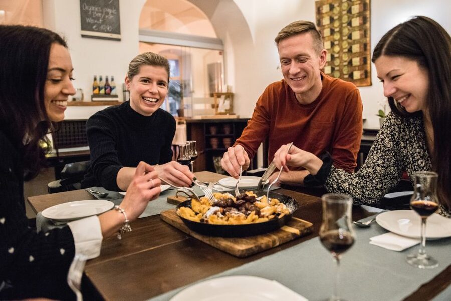 Vienna: Traditional Kaiserschmarrn Cooking Class & Tasting - Watching the Original Kaiserschmarrn Take Shape